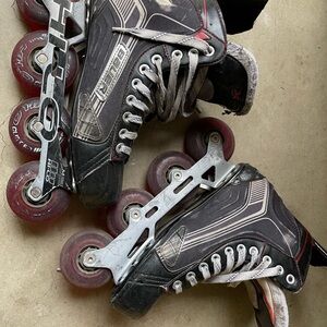 Bauer Black and Gray Inline Skates